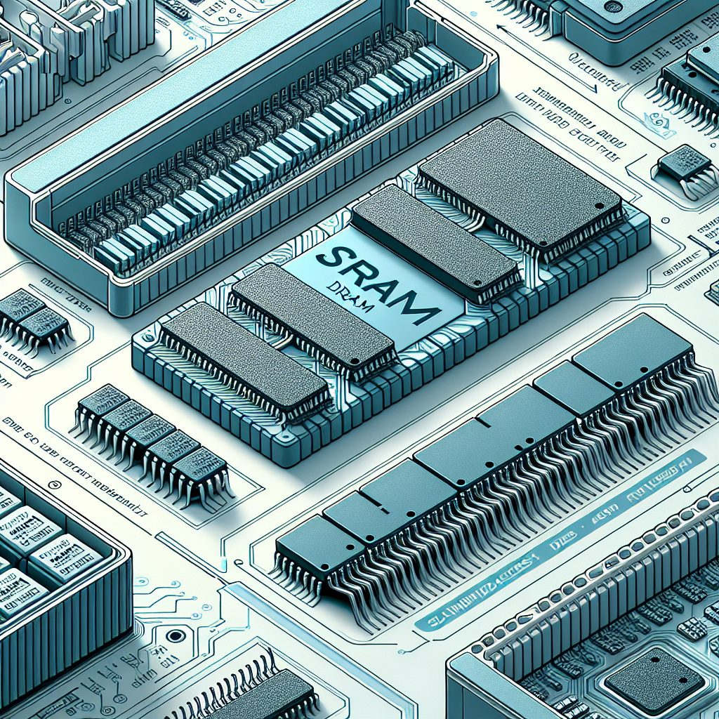 What is the difference between SRAM and DRAM?